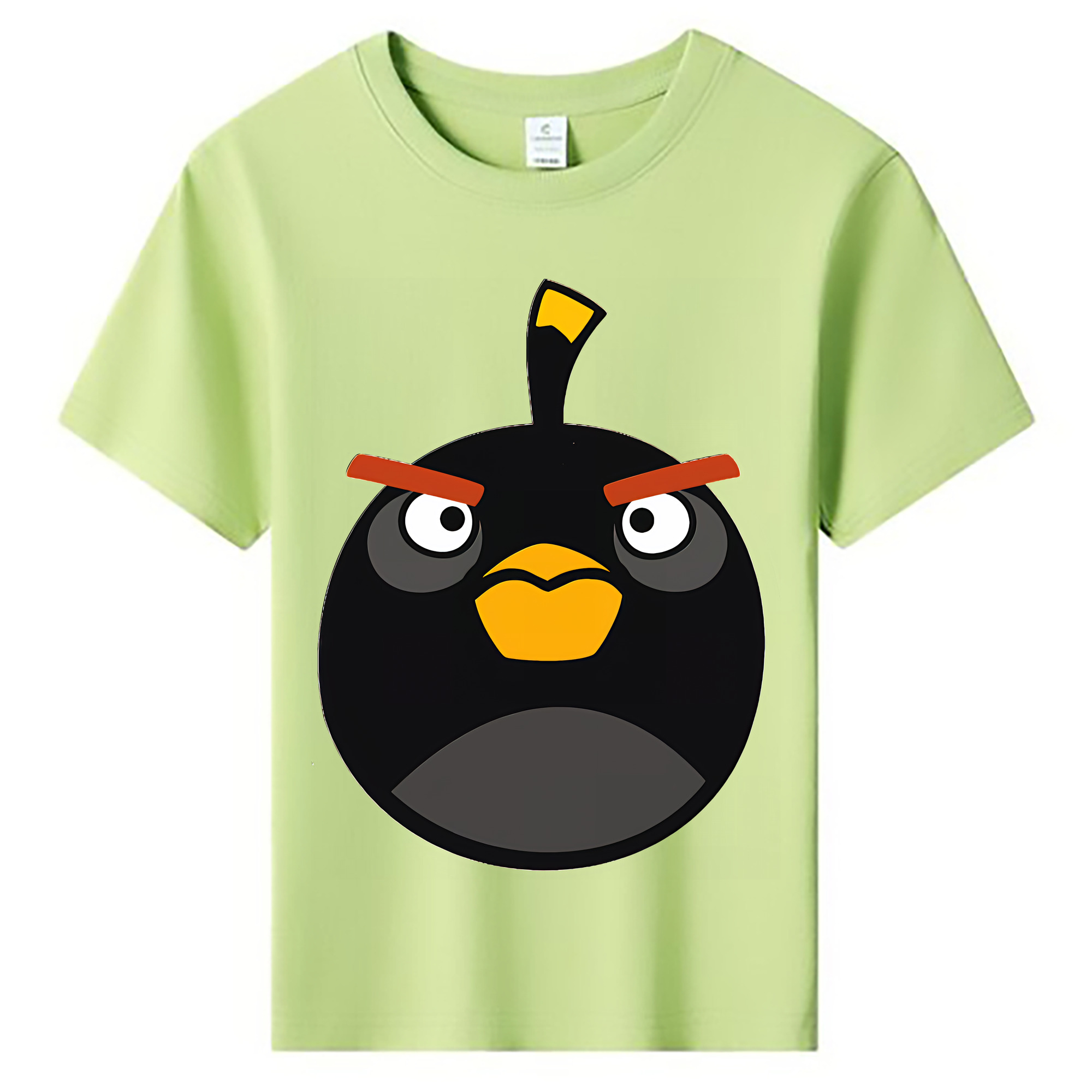 （画像用） Angry Birds アングリーバード 綿100％キッズTシャツ（フロントプリント）